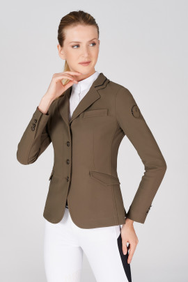 Vestrum Dames Wedstrijdjasje Canberra Olijf - Zwart, Heerlijk Full Stretch Vestrum Dames Wedstrijdjasje Canberra Olijf - Zwart, Heerlijk Full Stretch
