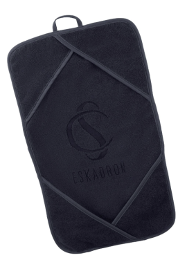 Eskadron Classic Sports Terry Handdoek - Navy Blue - vier insteekvakken