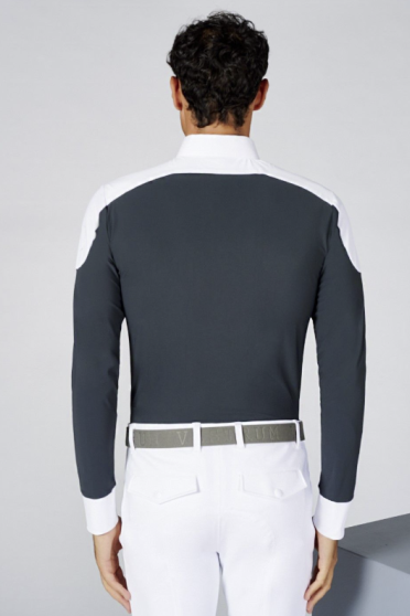 Vestrum Heren Wedstrijdshirt L/S Tolmezzo - Donkergrijs - Ridershouse.com Vestrum Heren Wedstrijdshirt L/S Tolmezzo - Donkergrijs - Ridershouse.com