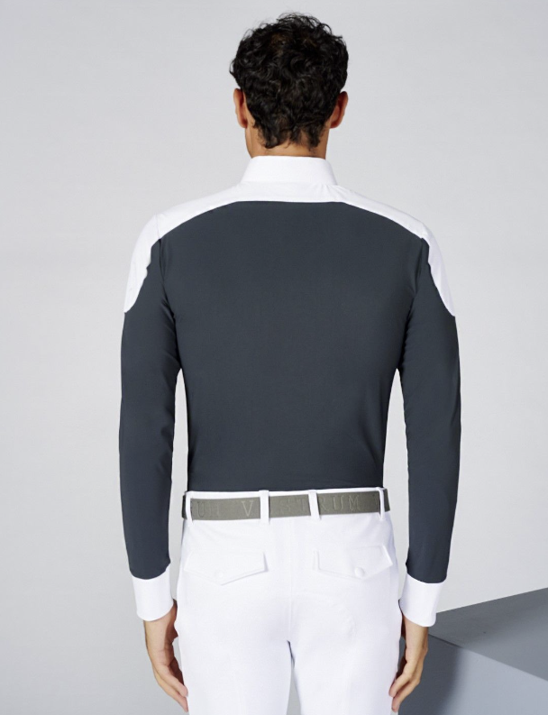 Vestrum Men's Competition Shirt L/S Tolmezzo - Dark Grey - Ridershouse.com Vestrum Men's Competition Shirt L/S Tolmezzo - Dark Grey - Ridershouse.com