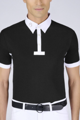 Ridershouse: Vestrum Wedstrijdshirt Budoni SS - Donker Grijs Ridershouse: Vestrum Wedstrijdshirt Budoni SS - Donker Grijs