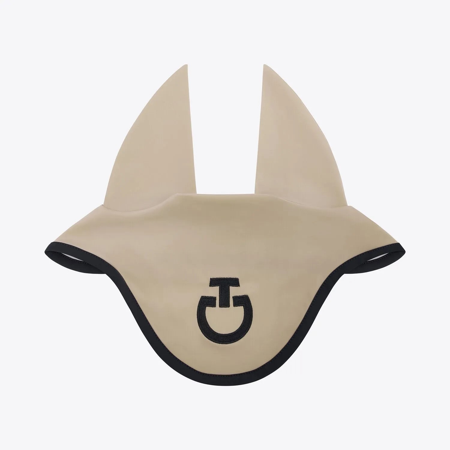 Light Weight Jersey Stripe Earnet Sand - Zwart Cavalleria Toscana