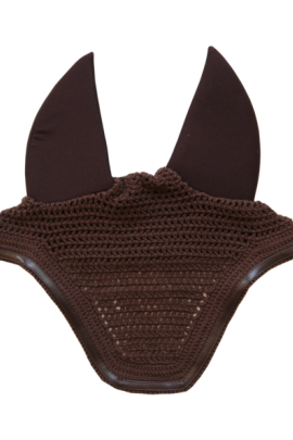Kentucky Horsewear mutsje afgewerkt met een leren rand. Kentucky Horsewear mutsje afgewerkt met een leren rand.
