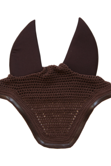 Kentucky Horsewear mutsje afgewerkt met een leren rand. Kentucky Horsewear mutsje afgewerkt met een leren rand.