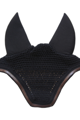 Kentucky Horsewear mutsje afgewerkt met een leren rand. Kentucky Horsewear mutsje afgewerkt met een leren rand.