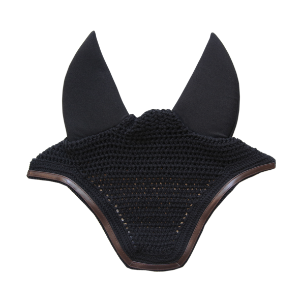 Kentucky Horsewear mutsje afgewerkt met een leren rand. Kentucky Horsewear mutsje afgewerkt met een leren rand.
