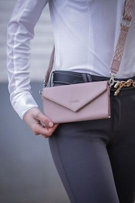 Penelope Leprevost telefoontasje leer lichtroze | Shop nu