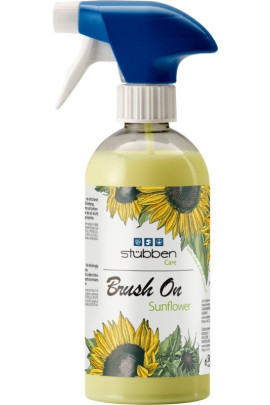 Stubben Brush On Manenspray Sunflower Geel, makkelijk doorkambaarheid