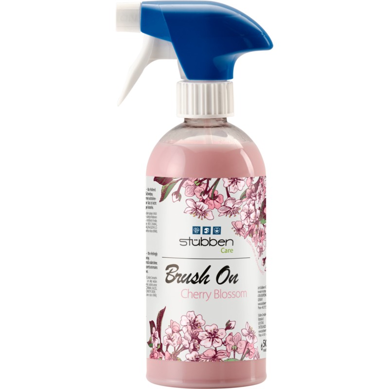 Stubben Brush On Mane Spray Cherry Blossom 500ml, Perfect for mane and tail Stubben Brush On Mane Spray Cherry Blossom 500ml, Perfect for mane and tail