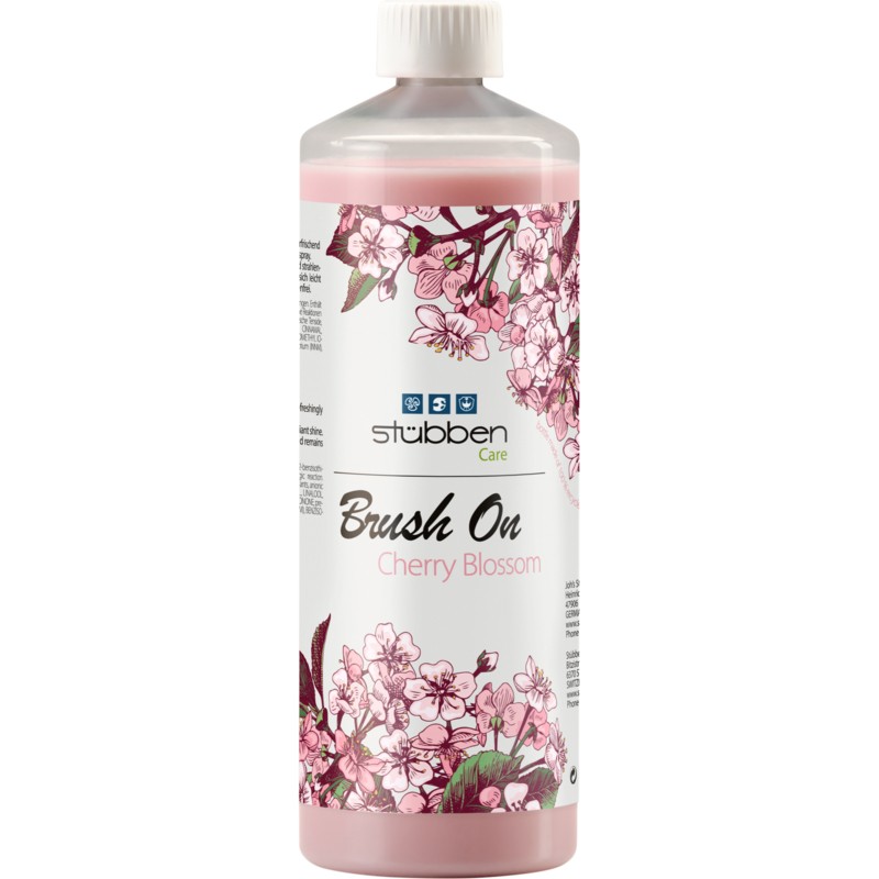 Stubben Brush On Mane Spray Cherry Blossom 500ml, Perfect for mane and tail Stubben Brush On Mane Spray Cherry Blossom 500ml, Perfect for mane and tail