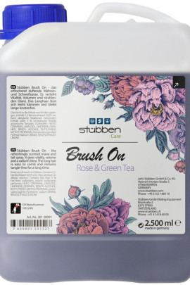 Stubben Brush On Manenspray Rose and green tea, makkelijk doorkambaarheid