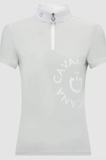 CT Orbit Jersey S/S Competition Zip Polo - Grijs CT Orbit Jersey S/S Competition Zip Polo - Grijs
