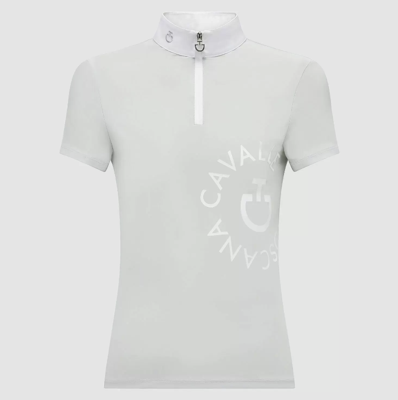 CT Orbit Jersey S/S Competition Zip Polo - Grijs CT Orbit Jersey S/S Competition Zip Polo - Grijs
