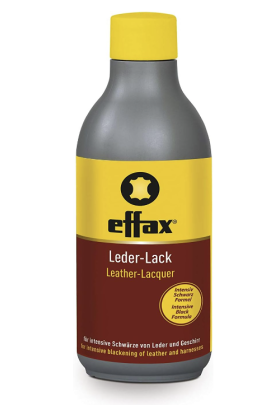 Effax Leder Lacquer - Intensieve Leerverzorging - in de kleur zwart 250ml