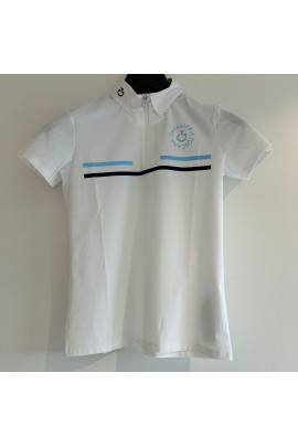 Ridershouse: CT Boys Jersey Shirt With Pocket S/S In De Kleur Wit.