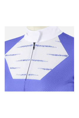 Animo Women's Liunet Flash Competition Polo S/S - in the color Dory Blue Animo Women's Liunet Flash Competition Polo S/S - in the color Dory Blue