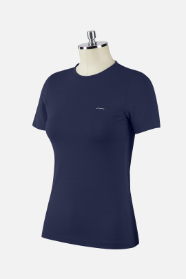 Animo Dames Furore T-Shirt S/S - in de kleur Navy Blue - Ridershouse.com