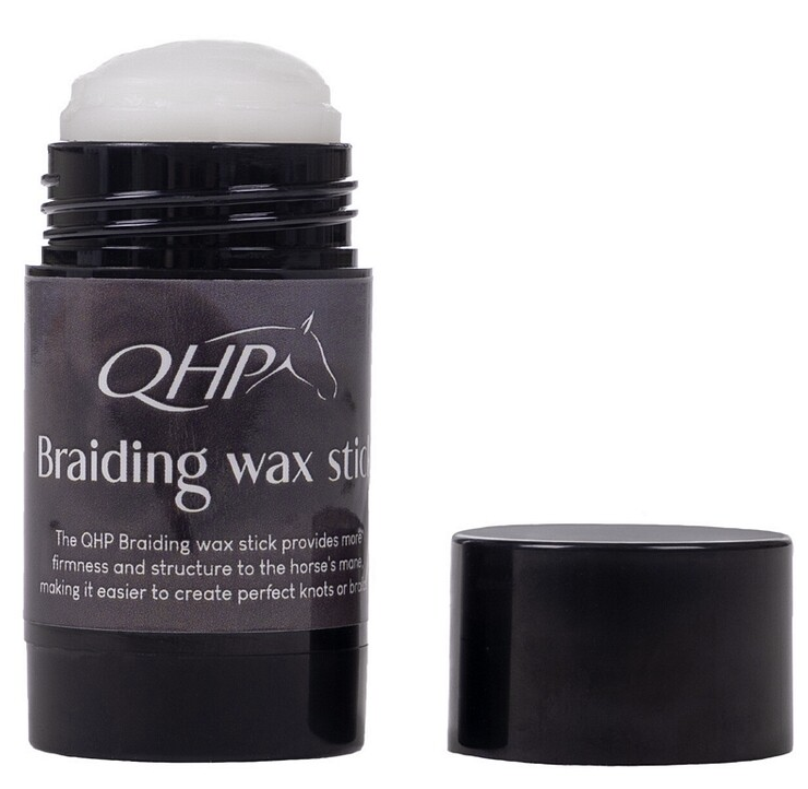 QHP Braiding Wax Stick - Reduces Mane Frizz - create the perfect braids QHP Braiding Wax Stick - Reduces Mane Frizz - create the perfect braids
