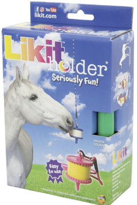 Likit Salt Lick Holder With Rope - Green - for lickit lickstone 650g Likit Salt Lick Holder With Rope - Green - for lickit lickstone 650g