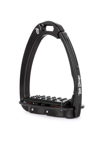 Tech Stirrups Venice EVO Plus Veiligheidsbeugels | Black - Black Tech Stirrups Venice EVO Plus Veiligheidsbeugels | Black - Black
