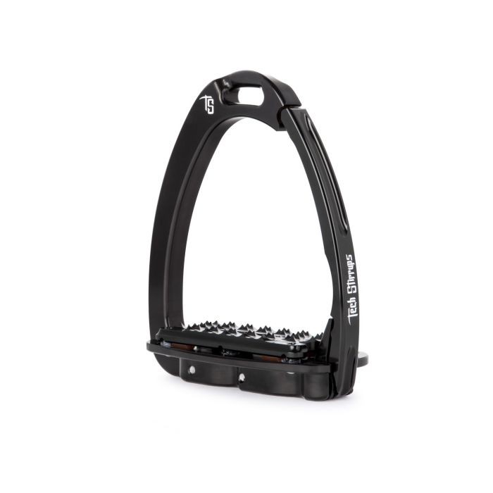 Tech Stirrups Venice EVO Plus Safety Stirrups | Black - Black Tech Stirrups Venice EVO Plus Safety Stirrups | Black - Black