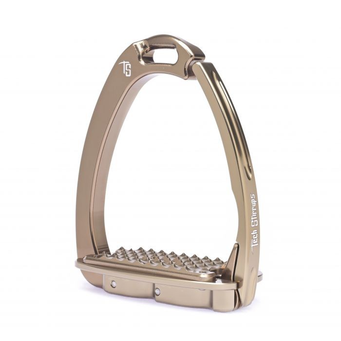 Tech Stirrups Venice EVO Sloped Veiligheidsbeugels | Brown Tech Stirrups Venice EVO Sloped Veiligheidsbeugels | Brown