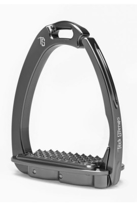 Tech Stirrups Venice EVO Sloped Safety Stirrups | Titanium