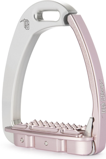Tech Stirrups Venice Children Veiligheidsbeugels | Silver - Pink Tech Stirrups Venice Children Veiligheidsbeugels | Silver - Pink