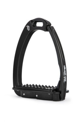 Tech Stirrups Venice Dressage Sloped Veiligheidsbeugels | Black