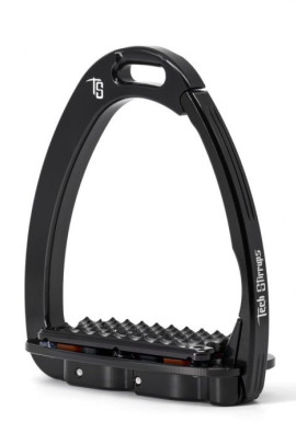 Tech Stirrups Venice Dressage Plus Safety Stirrups | Black