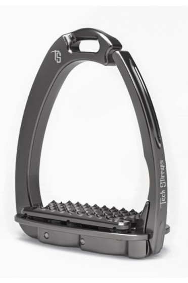 Tech Stirrups Venice Dressage Plus Veiligheidsbeugels | Titanium Tech Stirrups Venice Dressage Plus Veiligheidsbeugels | Titanium