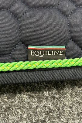Equiline Octagon Sjabrak - Navy Groen Equiline Octagon Sjabrak - Navy Groen