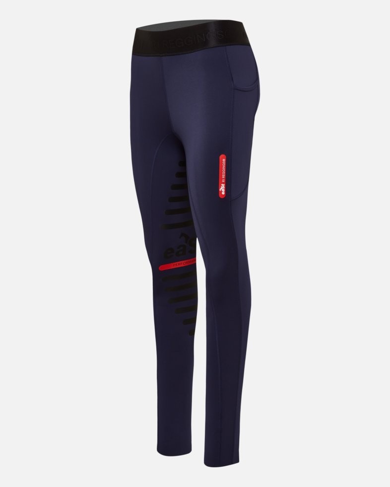 eaSt Reggings R1 Mid Season Blauw, Legging met veel comfort en grip. eaSt Reggings R1 Mid Season Blauw, Legging met veel comfort en grip.