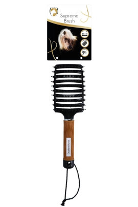 Excellent Supreme Staart En Manen Borstel Goud, voor een glanzend en klitvrij effect! Excellent Supreme Staart En Manen Borstel Goud, voor een glanzend en klitvrij effect!