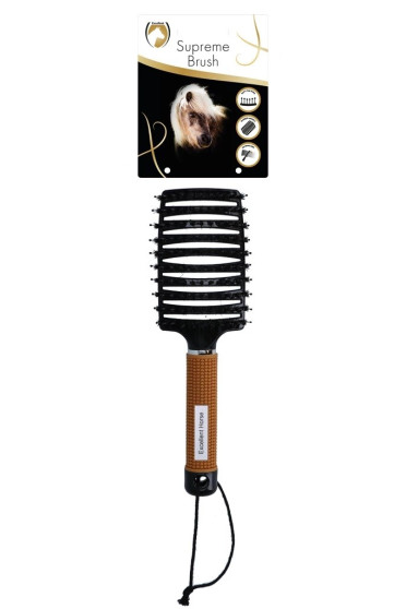 Excellent Supreme Staart En Manen Borstel Goud, voor een glanzend en klitvrij effect! Excellent Supreme Staart En Manen Borstel Goud, voor een glanzend en klitvrij effect!