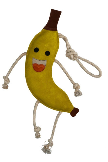 Excellent Horse Foodie Friends paardenspeeltje Banana - uitdagend voor het paard Excellent Horse Foodie Friends paardenspeeltje Banana - uitdagend voor het paard