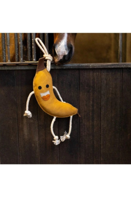Excellent Horse Foodie Friends paardenspeeltje Banana - uitdagend voor het paard Excellent Horse Foodie Friends paardenspeeltje Banana - uitdagend voor het paard