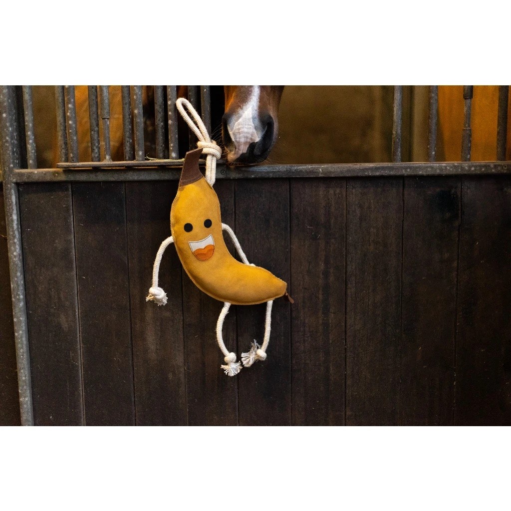 Excellent Horse Foodie Friends paardenspeeltje Banana - uitdagend voor het paard Excellent Horse Foodie Friends paardenspeeltje Banana - uitdagend voor het paard