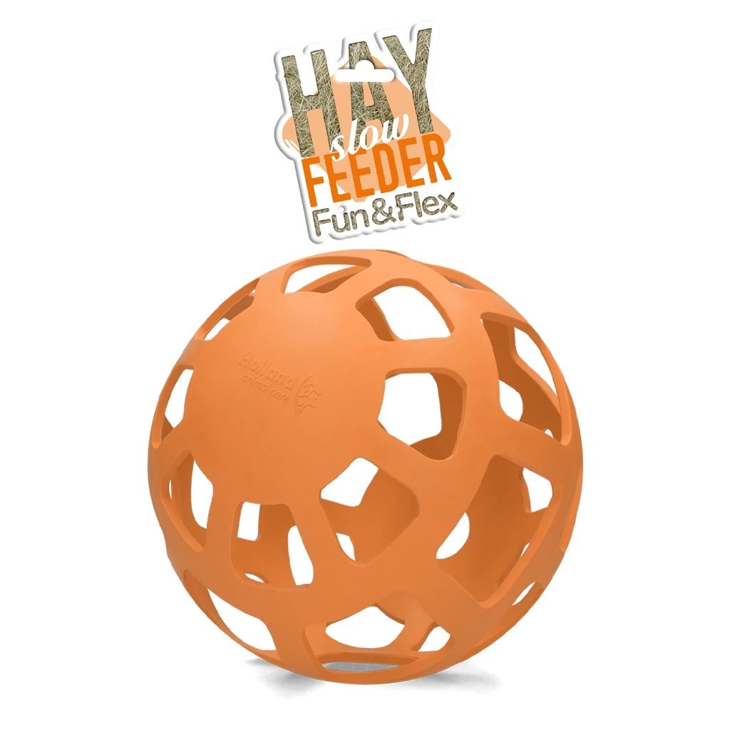 Hay Slow Feeder Fun & Flex Oranje , het is speeltijd in de stal. Hay Slow Feeder Fun & Flex Oranje , het is speeltijd in de stal.