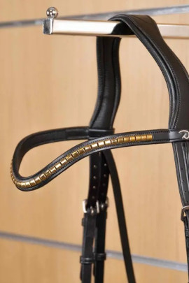 Koperen Clincher V-Shaped Frontriem 'New English Collection'