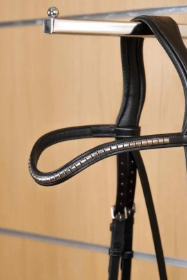 Dyon Silver Clincher Straight Browband 'New English Collection' Dyon Silver Clincher Straight Browband 'New English Collection'
