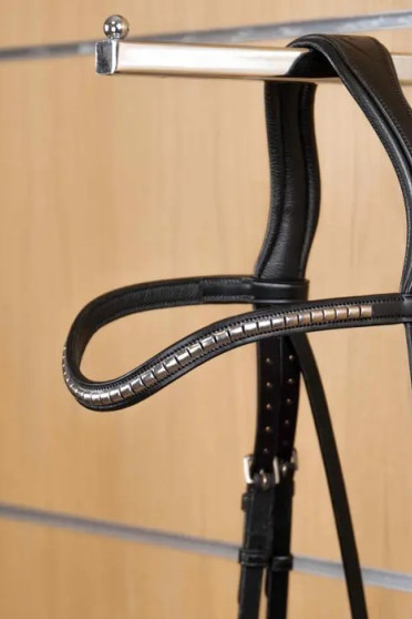 Dyon Silver Clincher Straight Browband 'New English Collection' Dyon Silver Clincher Straight Browband 'New English Collection'