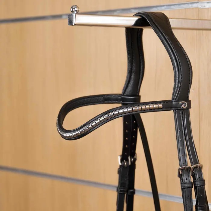 Dyon Silver Clincher Straight Browband 'New English Collection' Dyon Silver Clincher Straight Browband 'New English Collection'