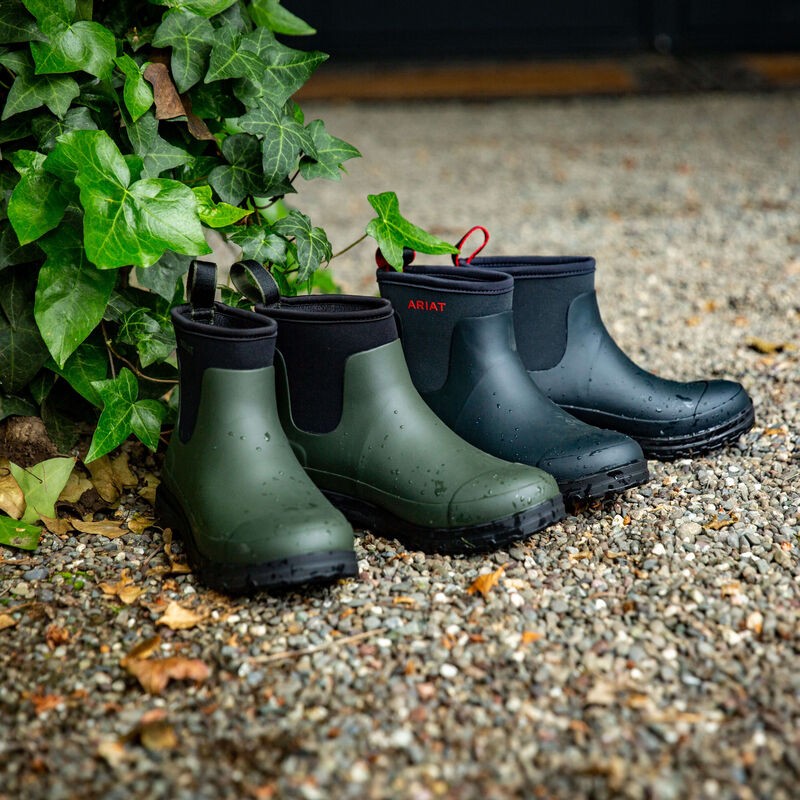 Ariat Dames Kelmarsh Rubberen Laarsjes Kort - Olijf Groen Waterdicht Ariat Dames Kelmarsh Rubberen Laarsjes Kort - Olijf Groen Waterdicht
