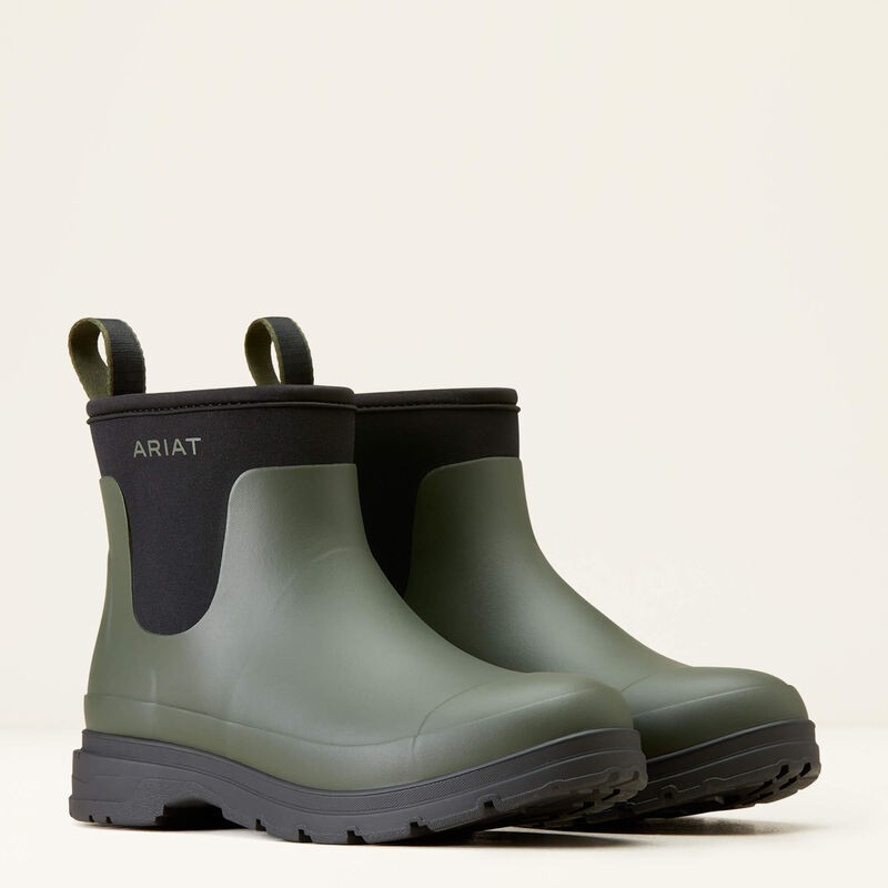 Ariat Dames Kelmarsh Rubberen Laarsjes Kort - Olijf Groen Ariat Dames Kelmarsh Rubberen Laarsjes Kort - Olijf Groen