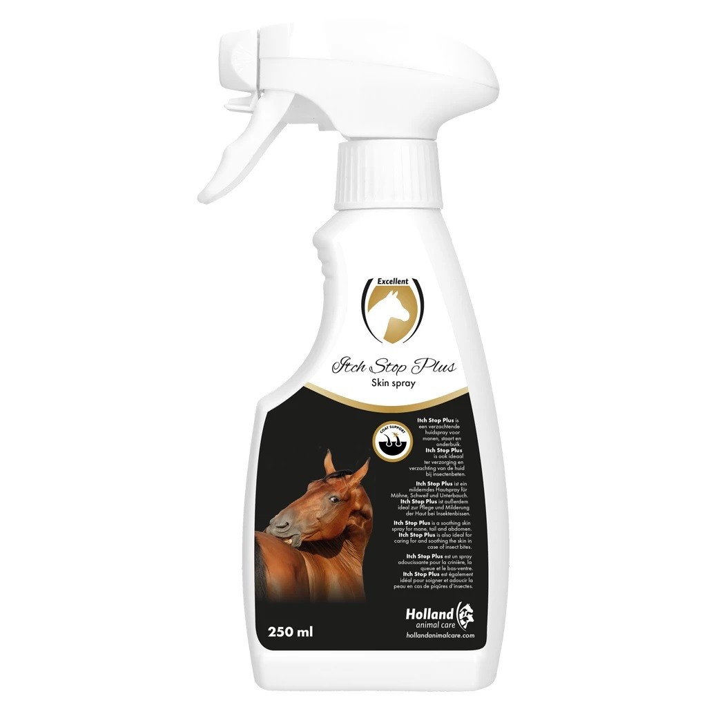Huidspray Excellent Itch Stop Plus 250 ml - tegen jeuk en voor de gevoelige huid Huidspray Excellent Itch Stop Plus 250 ml - tegen jeuk en voor de gevoelige huid
