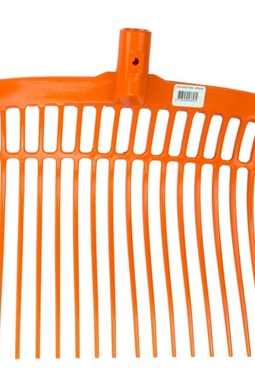 Mestvork Kunststof Zonder Steel Oranje - onverwoestbaar en multifunctioneel! Mestvork Kunststof Zonder Steel Oranje - onverwoestbaar en multifunctioneel!