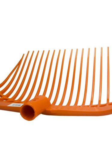 Mestvork Kunststof Zonder Steel Oranje - onverwoestbaar en multifunctioneel! Mestvork Kunststof Zonder Steel Oranje - onverwoestbaar en multifunctioneel!