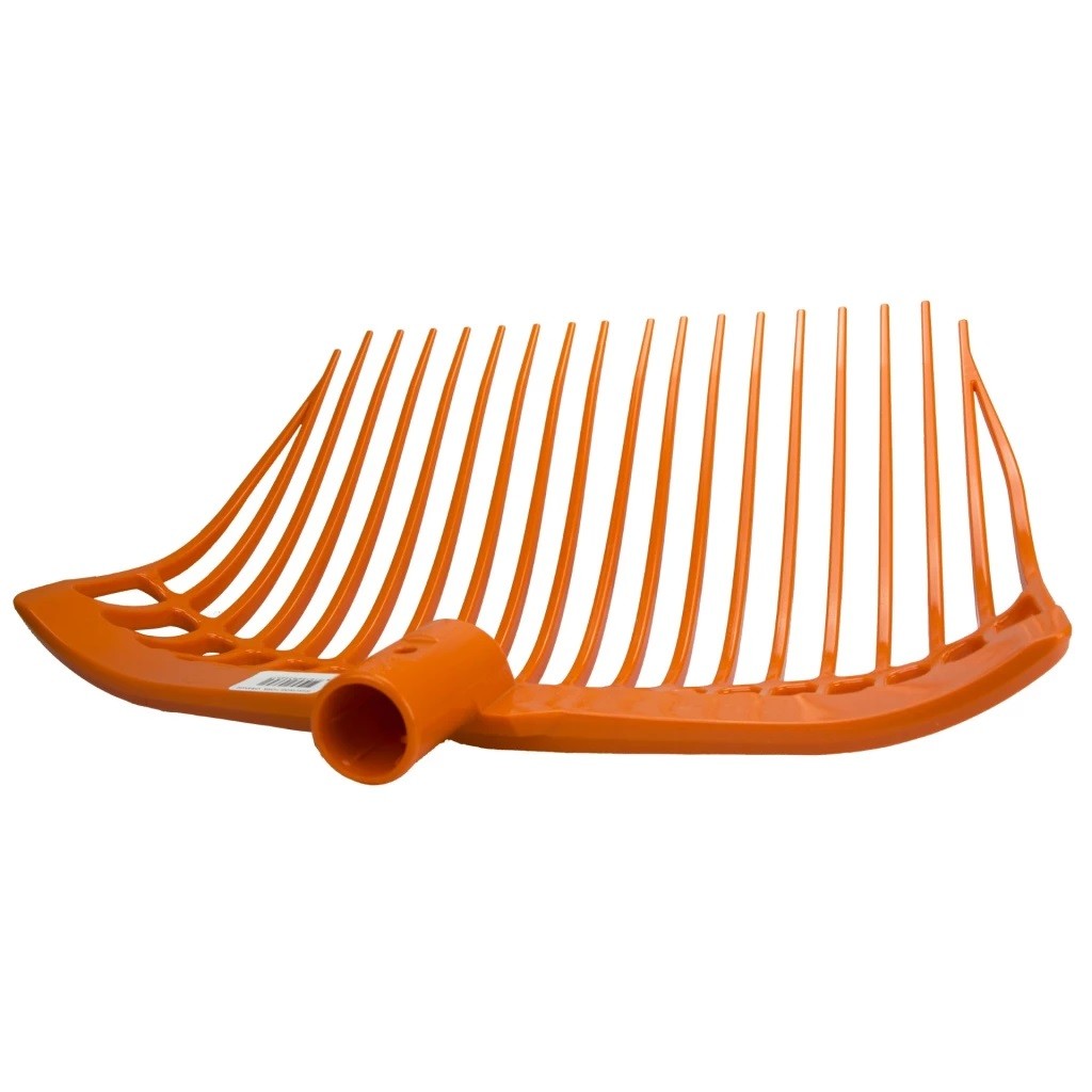 Mestvork Kunststof Zonder Steel Oranje - onverwoestbaar en multifunctioneel! Mestvork Kunststof Zonder Steel Oranje - onverwoestbaar en multifunctioneel!