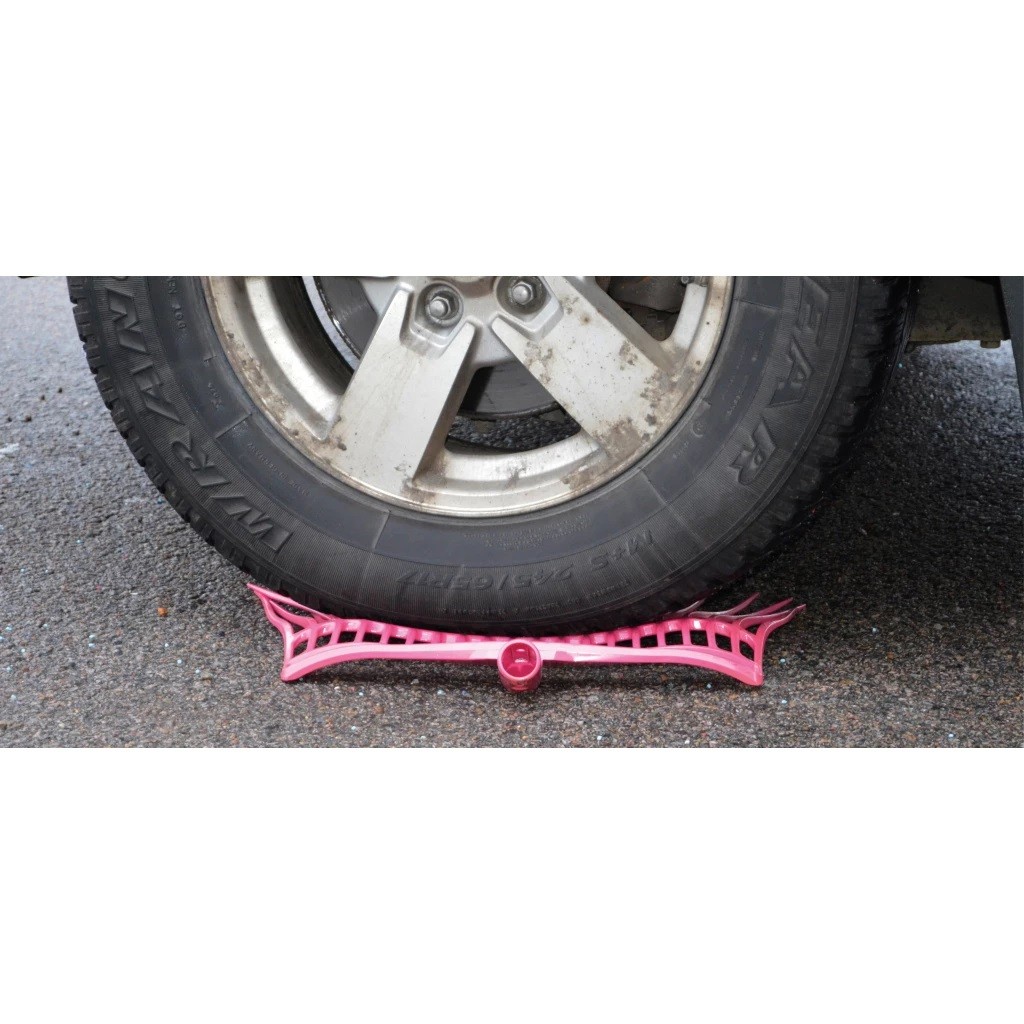 Shaving Fork Polycarbonate Plastic Without Handle Red - indestructible